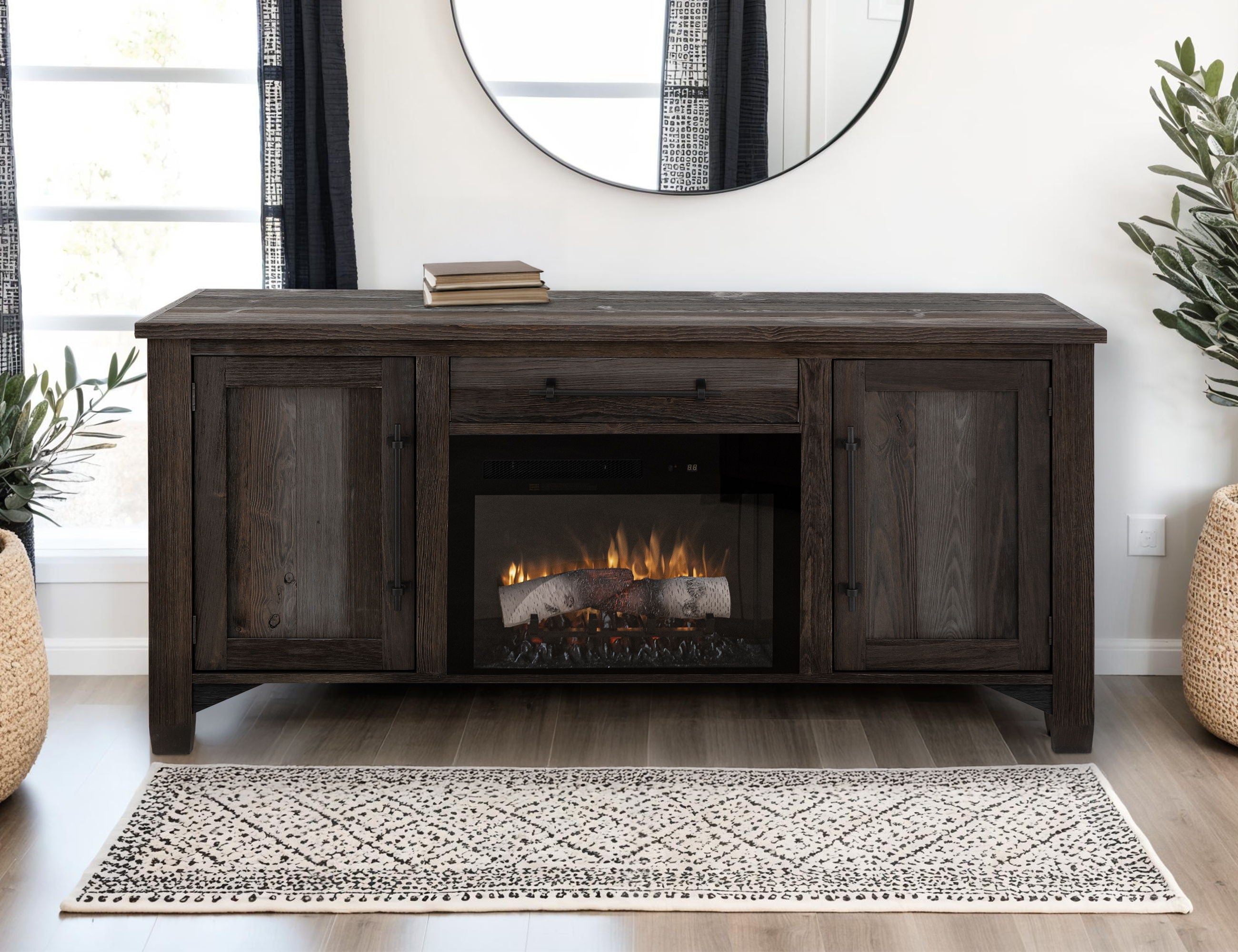 Town - Electric Fireplace - Multi