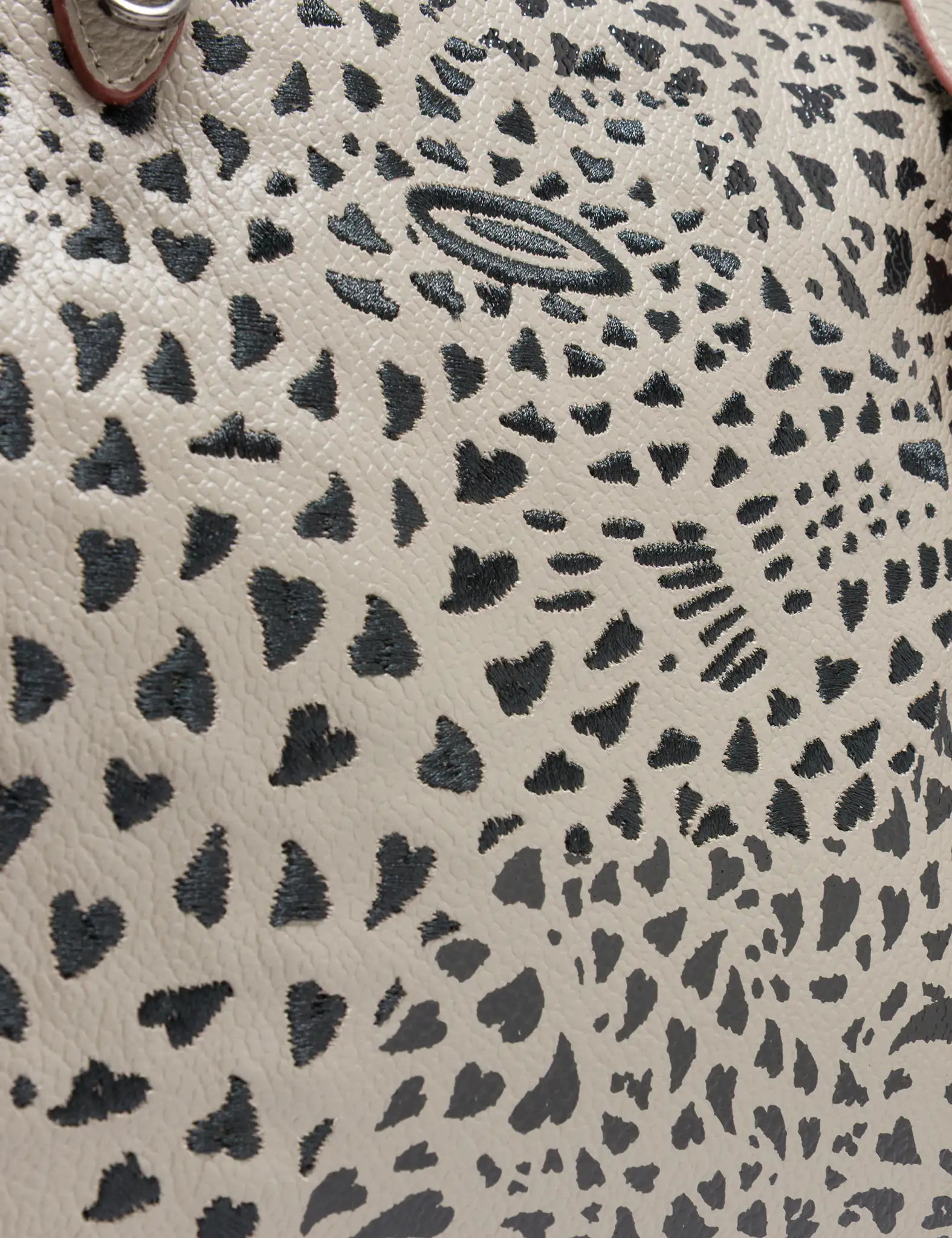 Esther Tuffet Brown Satchel Bag - Retro Tiger Design