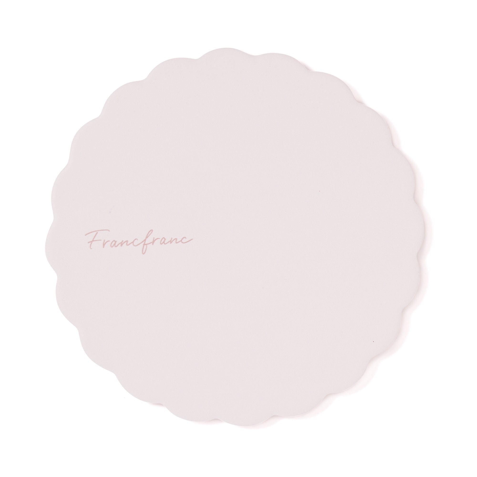 Trivet Large Ruffle Logo Ivory