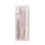 Knife Set (3 Pieces) Brown