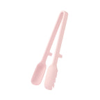 Silicone Tongs With Floating Tips Pink