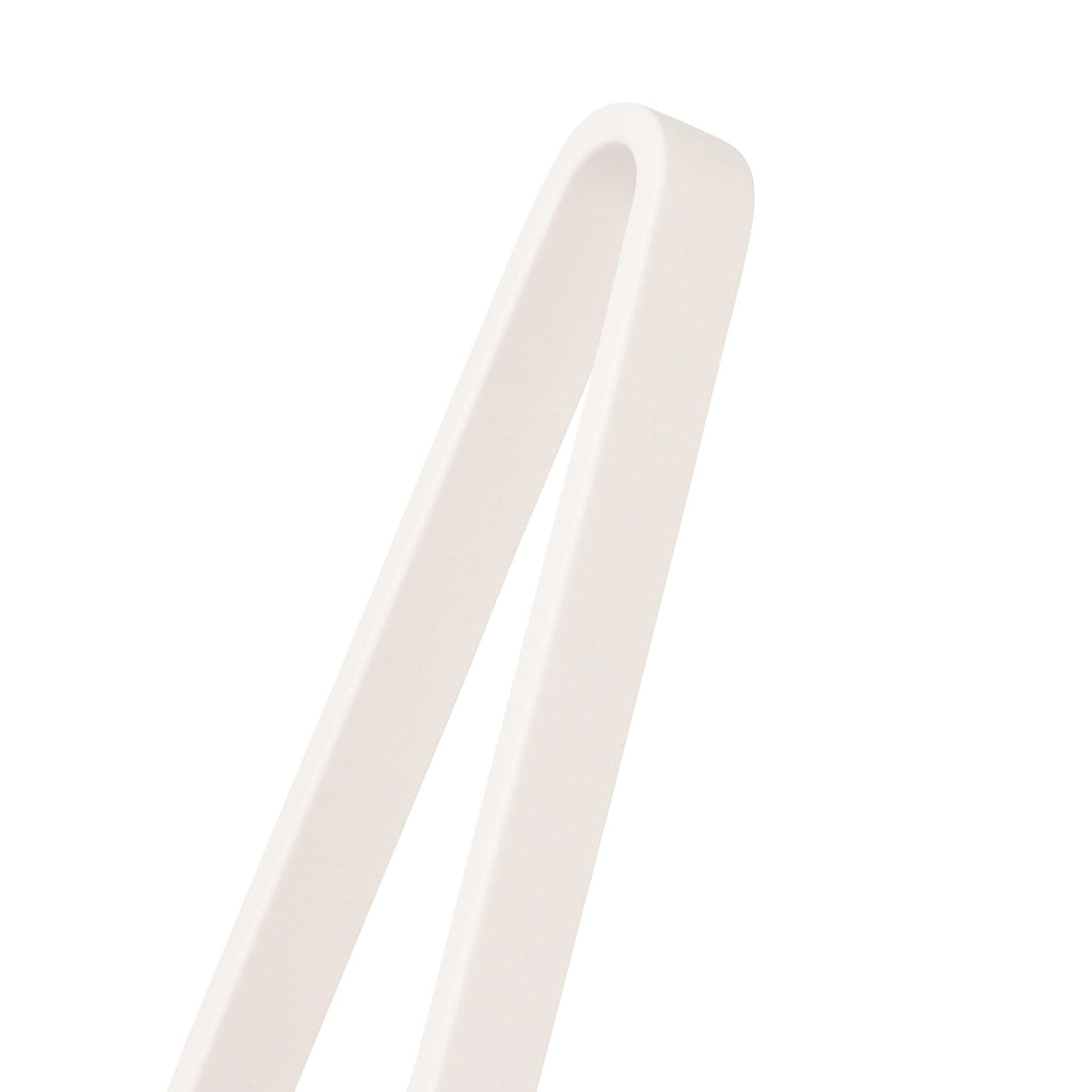 Silicone Tongs With Floating Tips Ivory