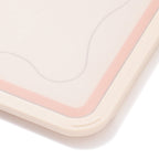 Art Cutting Board Typo Ivory X Orange
