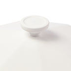 Diamond Lightweight Cooking Pot 25 cm White