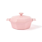 Diamond Lightweight Cooking Pot 21 cm Pink