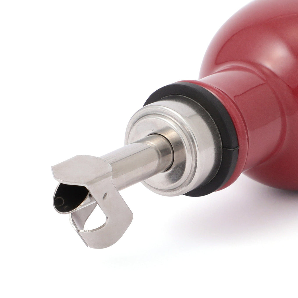 Logo Oil & Vinegar Bottle Large Red