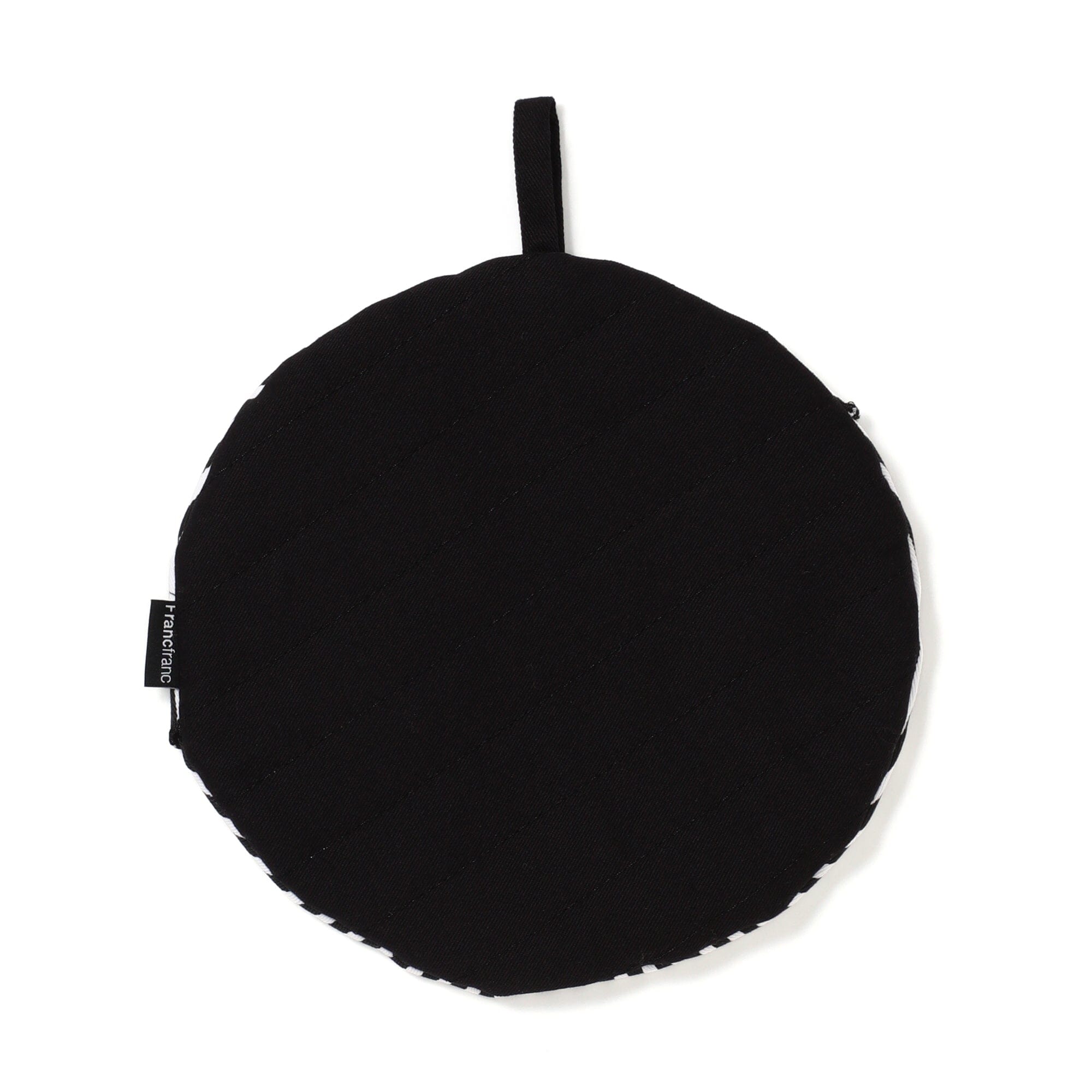 Scalloped Potholder Black