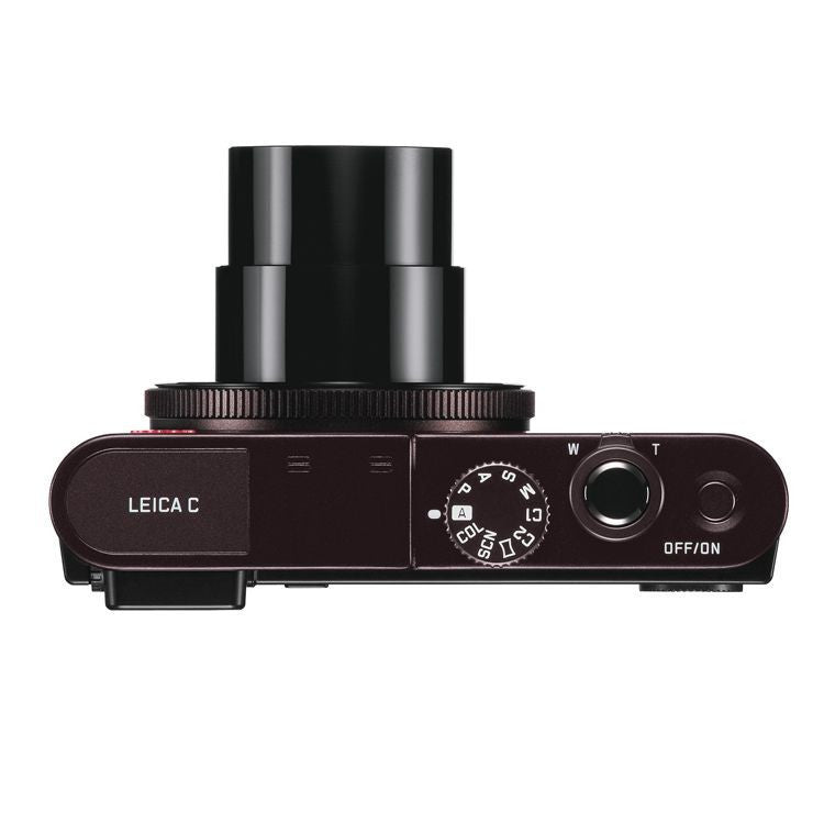 Leica C. Dark Red