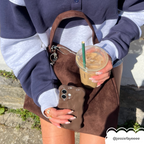 3D Bubble Phone Case - Chocolate