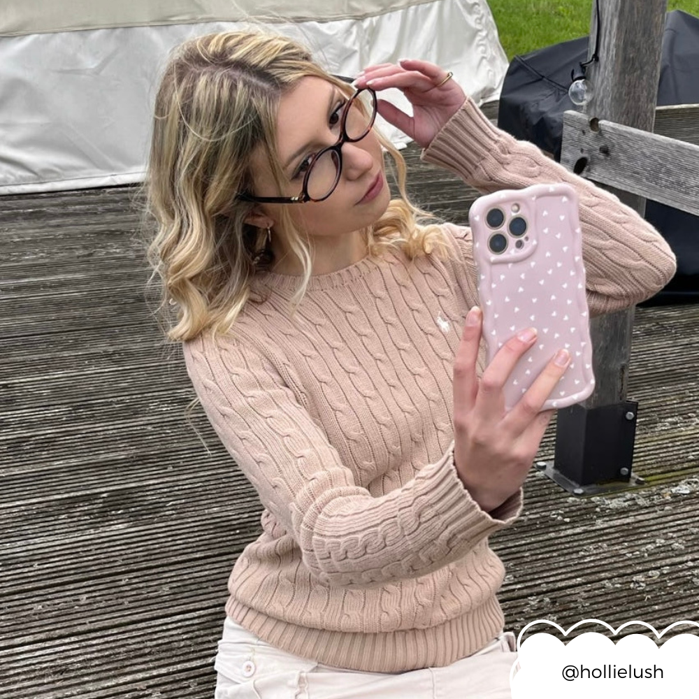 Wavy Phone Case - Chai Hearts