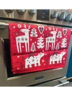 Holiday Scandinavian Tea Towel