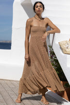 Zelda Knit Skirt or Bustier Dress Camel
