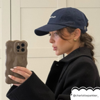 3D Bubble Phone Case - Mocha