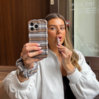 Wavy Phone Case - Retro Stripes