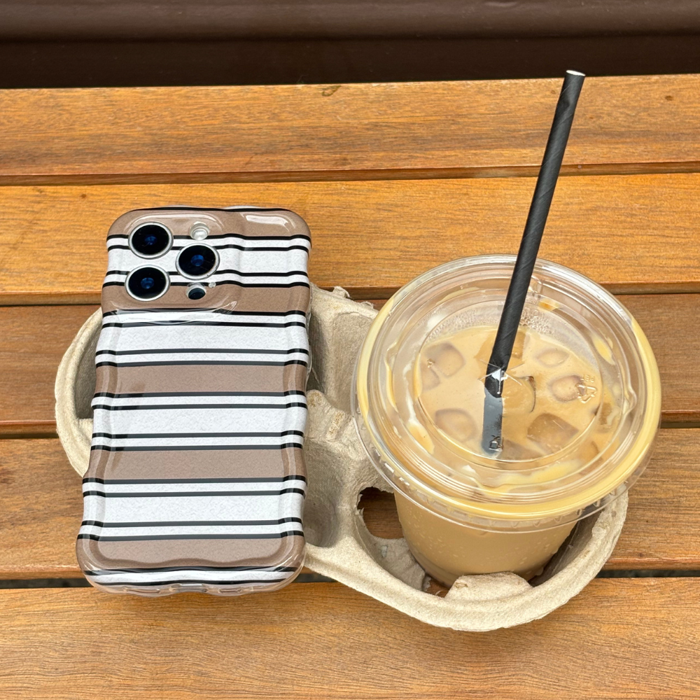 Wavy Phone Case - Retro Stripes