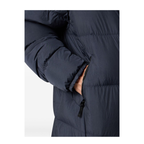 Blue Jacket With Drawstring Hood