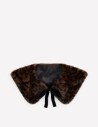 Faux Fur Collar-Leopard