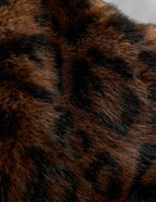 Faux Fur Collar-Leopard