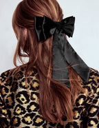 Hair Bow-Black