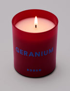 Single Candle-Geranium