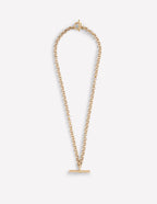 T-bar Chain Necklace-Gold Colour