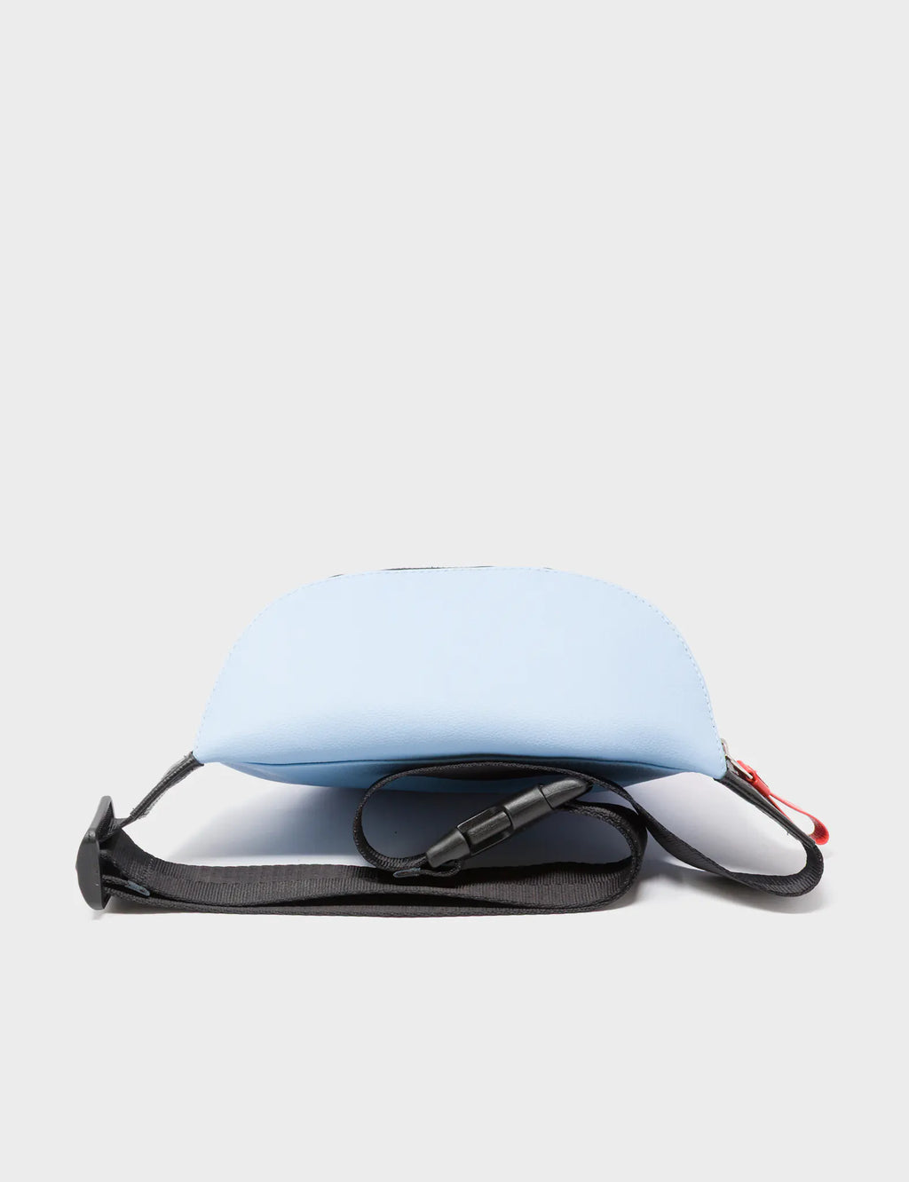 Harold Fanny Pack Cerulean Blue Leather - All Over Eyes Embroidery 