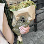 3D Bubble Phone Case - Pistachio