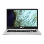 ASUS C424MA-WH44F 14 FHD Celeron N4020 1.1GHz Intel UHD Graphics 600 4GB RAM 64GB SSD Chrome OS Silver