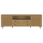 Arini - Rattan Cane 2-Door TV Stand Media Console
