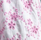 Malibu Embroidered Cover-Up Pink