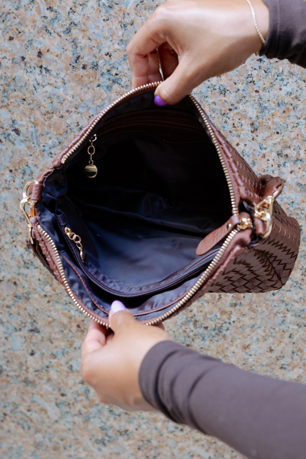 Elle Woven Crossbody