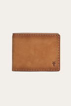 Logan Nubuck Money Clip Card Case