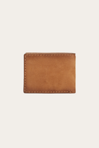 Logan Nubuck Money Clip Card Case