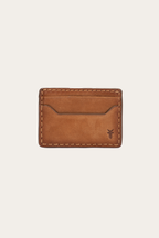 Logan Nubuck Money Clip Card Case