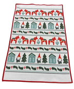 Holiday Microfiber Waffle Kitchen Towel
