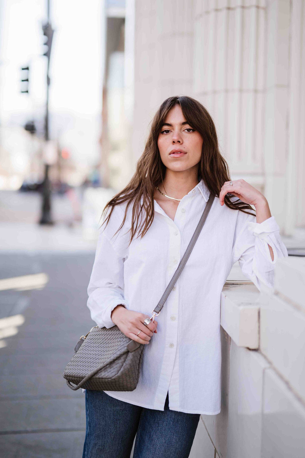 Elle Woven Crossbody