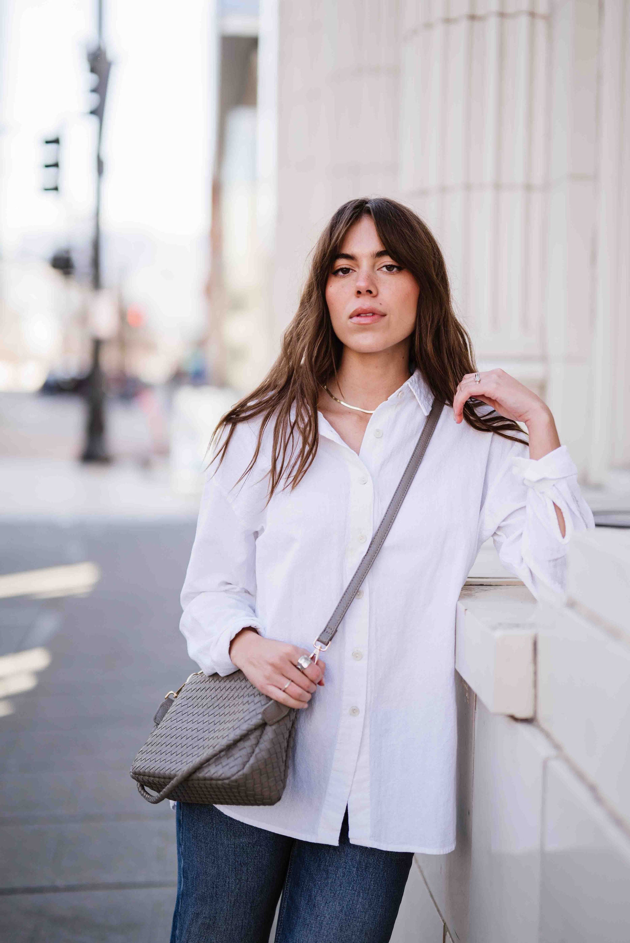 Elle Woven Crossbody