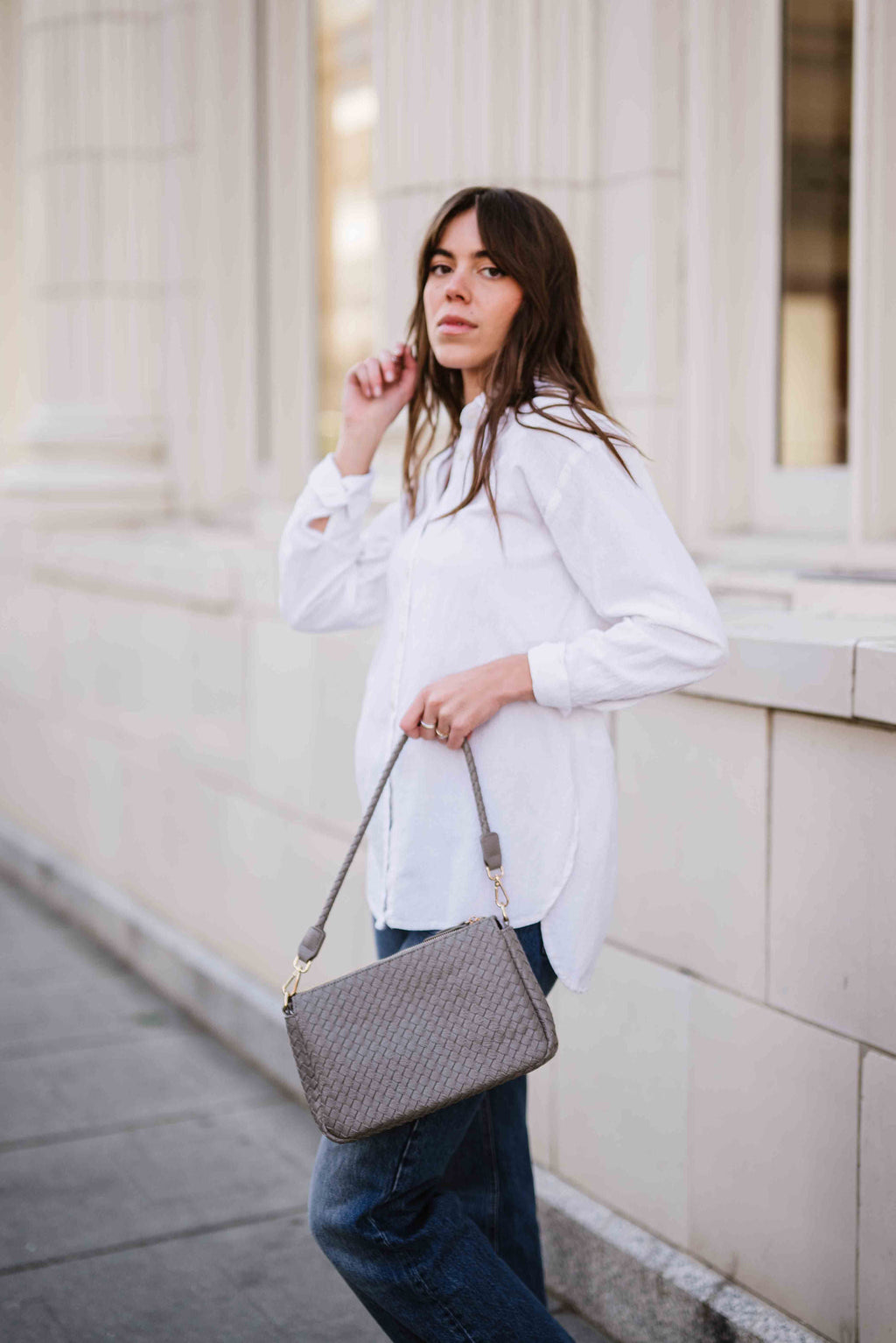 Elle Woven Crossbody