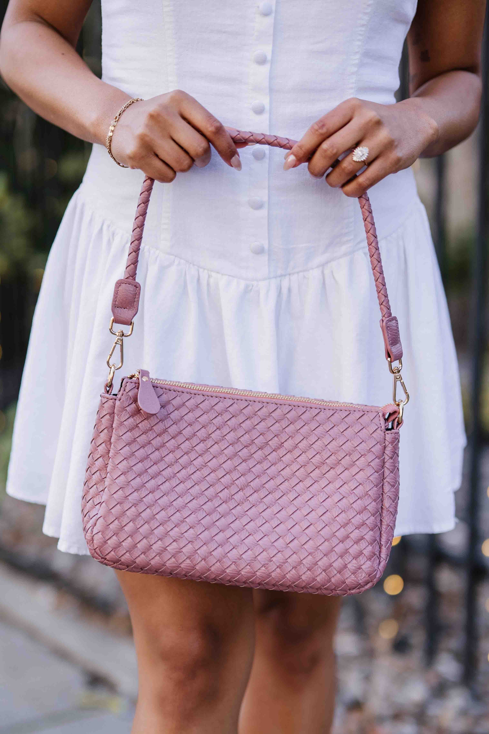 Elle Woven Crossbody