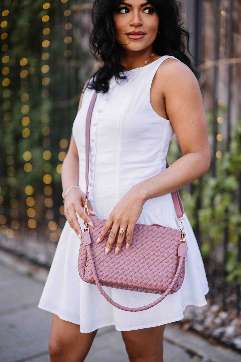 Elle Woven Crossbody