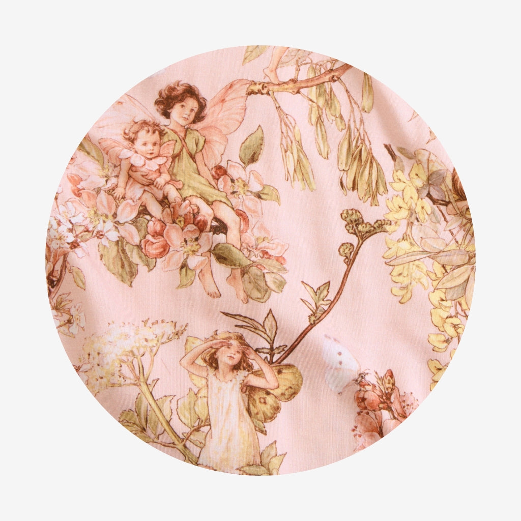 Flower Fairies of the Trees Footie Ruffled Zippered One Piece