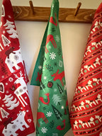 Holiday Scandinavian Tea Towel