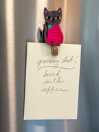 Magnet Happy Clips. Set of 2 - Cat