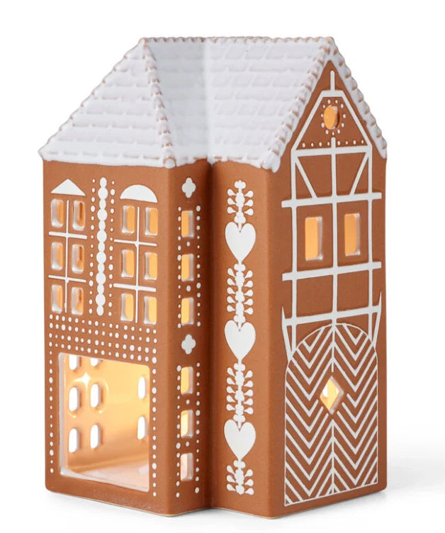 Kähler Gingerbread Ceramic Tealight Holder