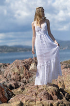 Lydia Knit Dress White