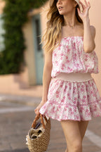 Malibu Embroidered Cover-Up Pink
