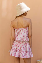 Malibu Embroidered Cover-Up Pink