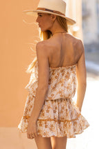 Malibu Embroidered Cover-Up Camel