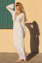 Evamari Knit Dress White