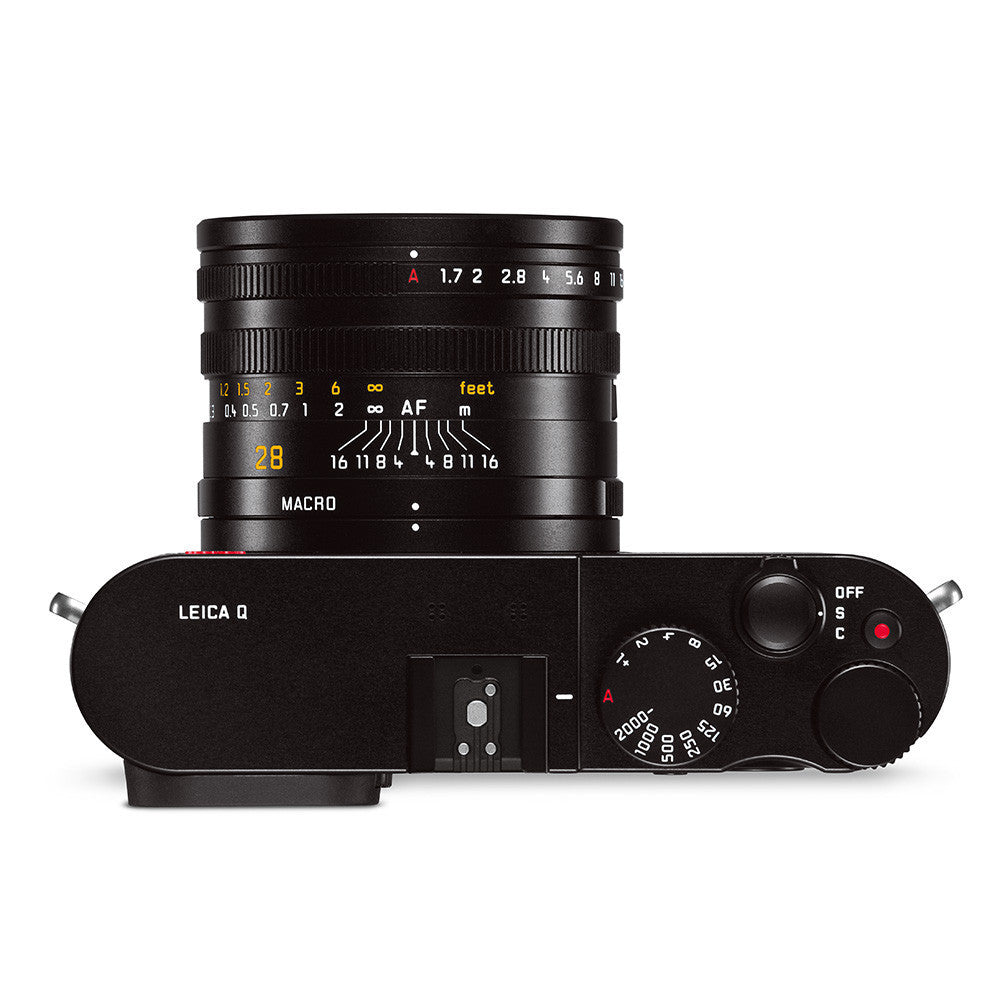 Leica Q (Typ 116). black anodized